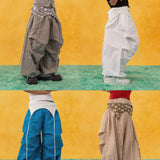 Multi-color Y2K Men's Wide Leg Pants