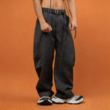 Black Gray Brown Wide Leg Pants