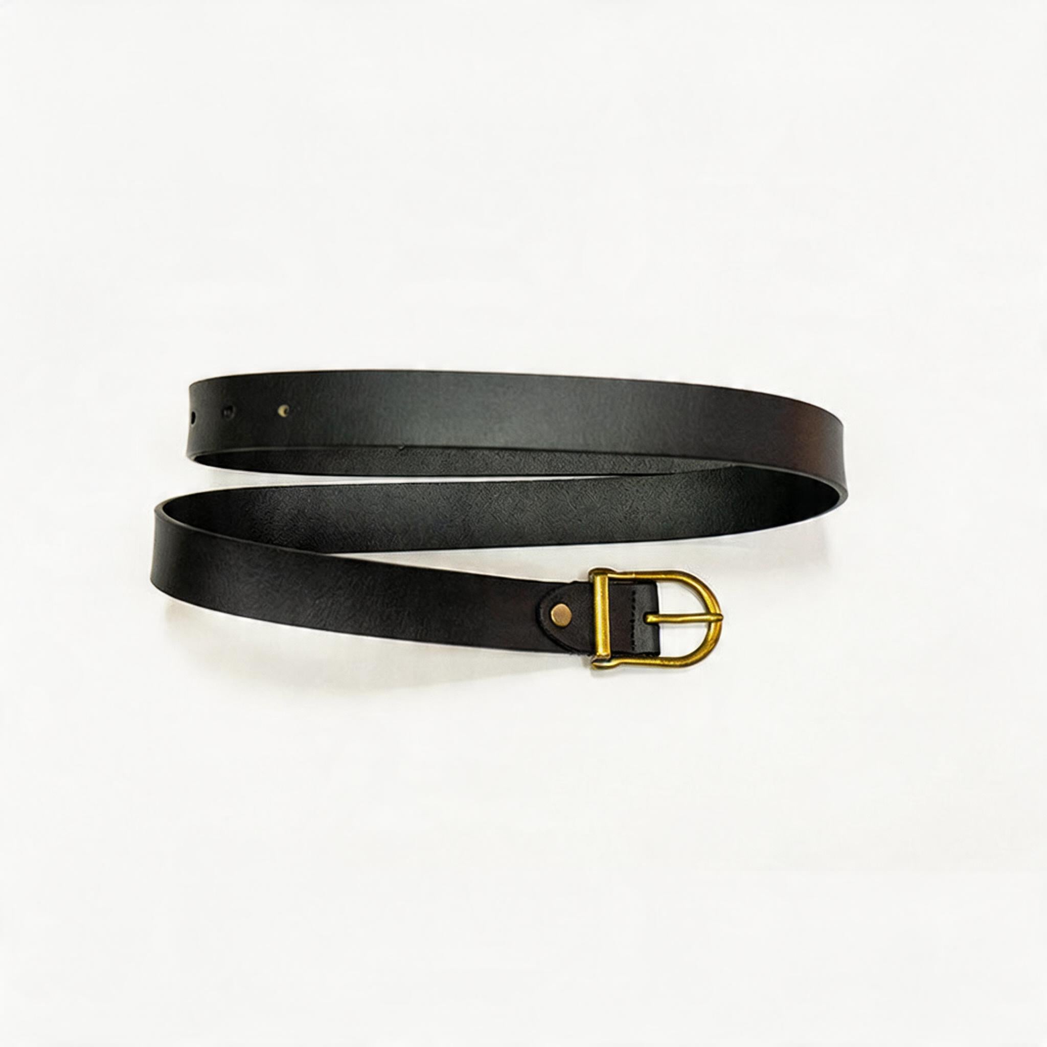 Men's Genuine Leather Buckle Belt
