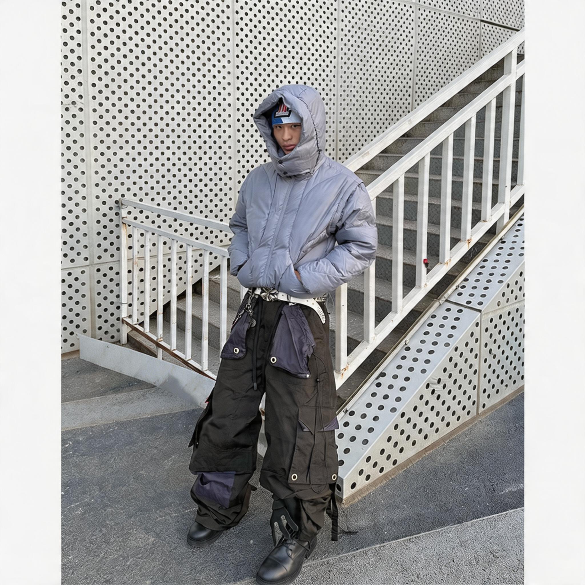 6-Pocket Thermal Nylon Strap Cargo Pants