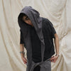 Intertwined Decorative Detachable Oversized Hood