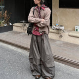 Two-in-One Pleated Tailored Pants