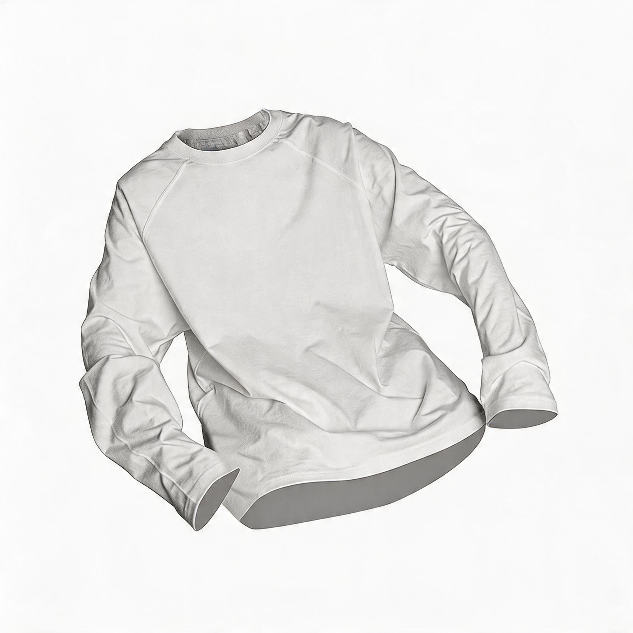 Cotton Raglan Long Sleeve Tee