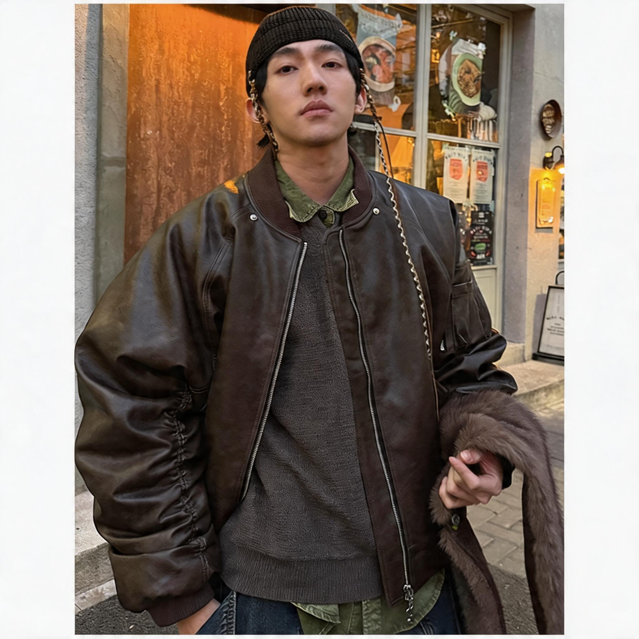 MA1 Flight Jacket Detachable Scarf Hood