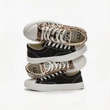 Low-top Cork Platform Casual Canvas Shoes