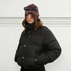 Men's Embossed Stand Collar Down Jacket