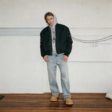 Cleanfit Distressed Light Wash Straight Jeans