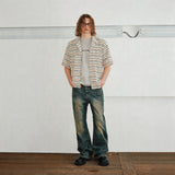 Cleanfit Mud Washed Flared Jeans