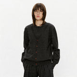 Men's Old Money Two-in-One Knit Cardigan