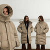 Versatile 90% Down Detachable Waterproof Jacket