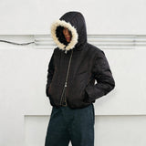 Men's 2-in-1 Winter Fur-Trimmed Puffer Vest