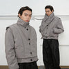 Men's Winter 3-in-1 Vest Scarf Coat