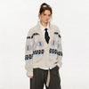 Autumn Fair Isle Shawl Collar Cardigan