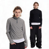 UPF30+ Half-Zip Quick-Dry Stretch Sun Jacket