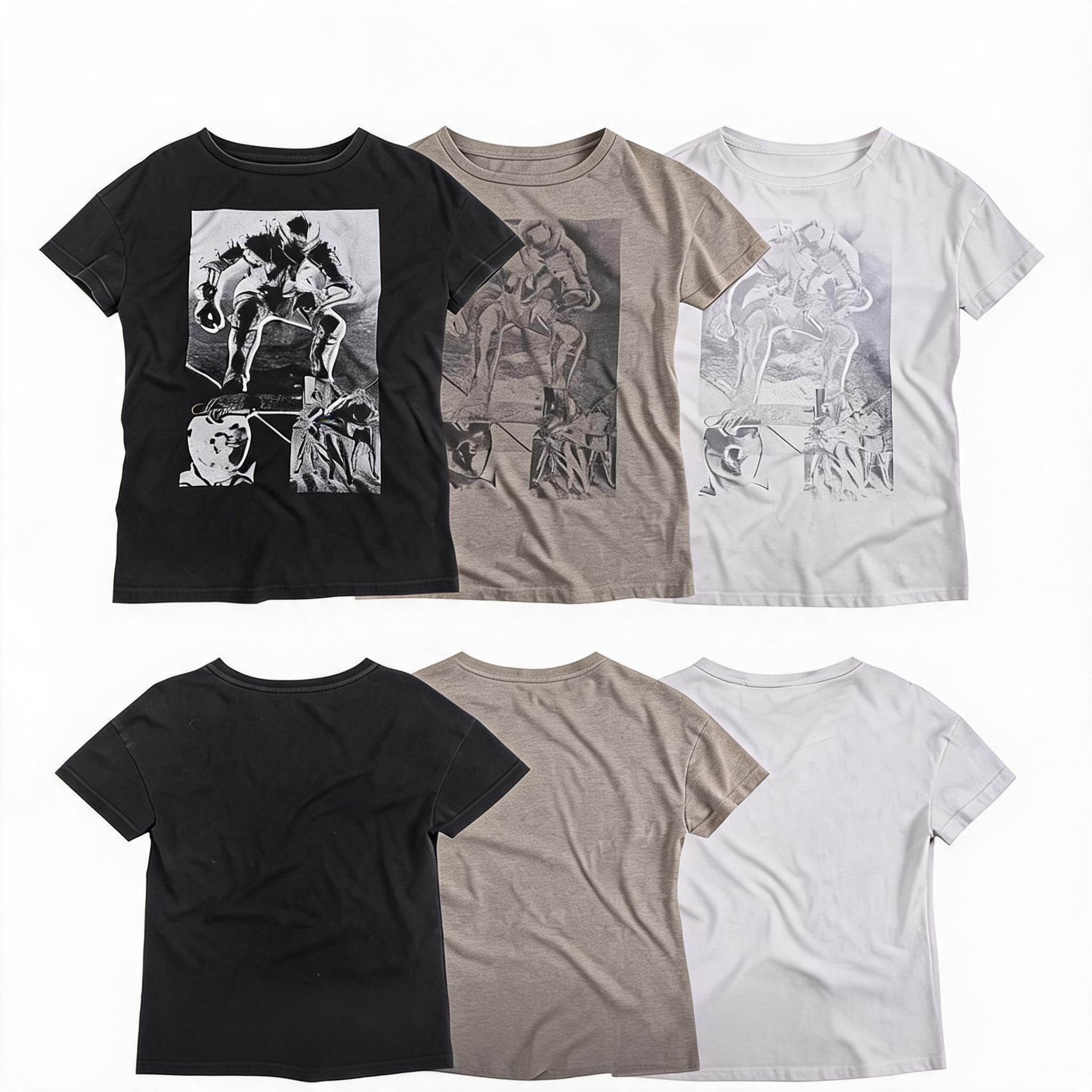 Vintage Printed Slim Cotton Tee