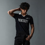 Old Money V-Neck Blend Polo Shirts