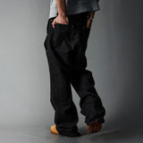 Double Pocket Rhinestone Washed Cargo Pants