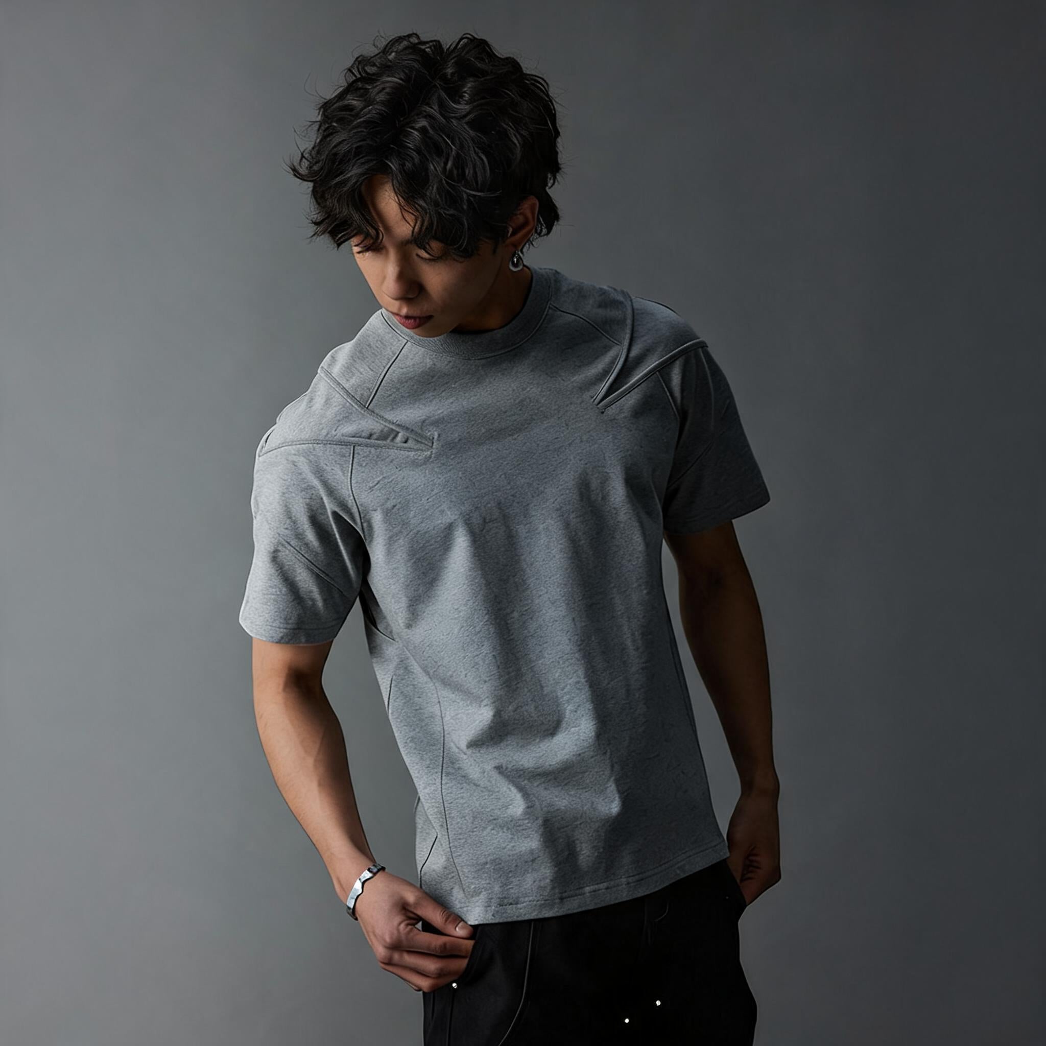 Unisex 3 Color Armor-Cut Cotton Tees
