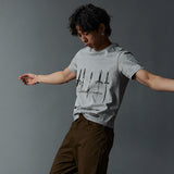 Slim Fit Vintage Print Tee