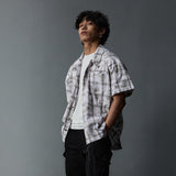 Unisex Cleanfit Multi-color Fringed Plaid Shirts