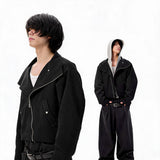 Two-In-One Short Detachable Hooded Puffer Jacket