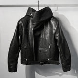 3M Collared Hooded Waxed Padded Jacket