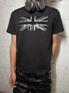 Regular Shoulder Short Sleeve Rhinestone Tees