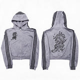 Tiger Graphic Sweatshirt & Pants Set