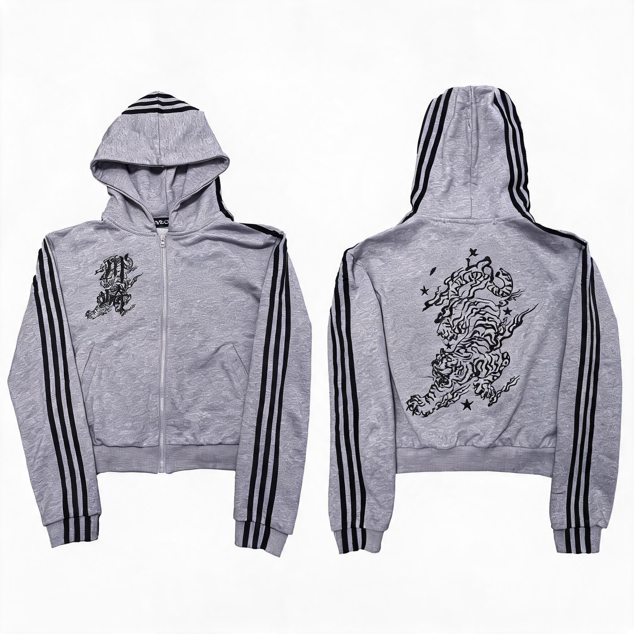 Tiger Graphic Sweatshirt & Pants Set