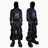 Slim Fit Mesh Zip-Up Hoodie