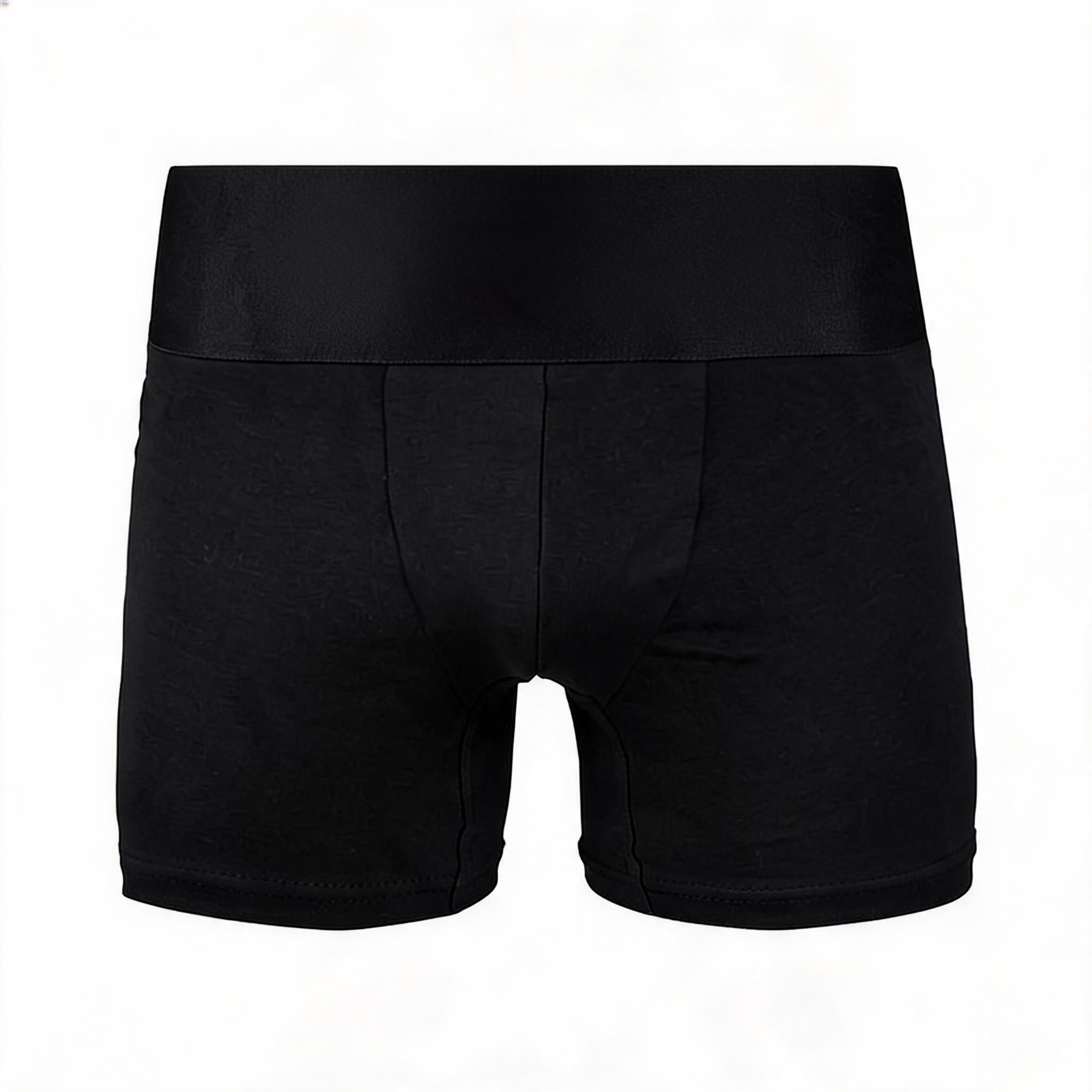 Wide Elastic Sports Boxer Briefs