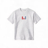 270G Printed Vintage Waffle Cotton Tee