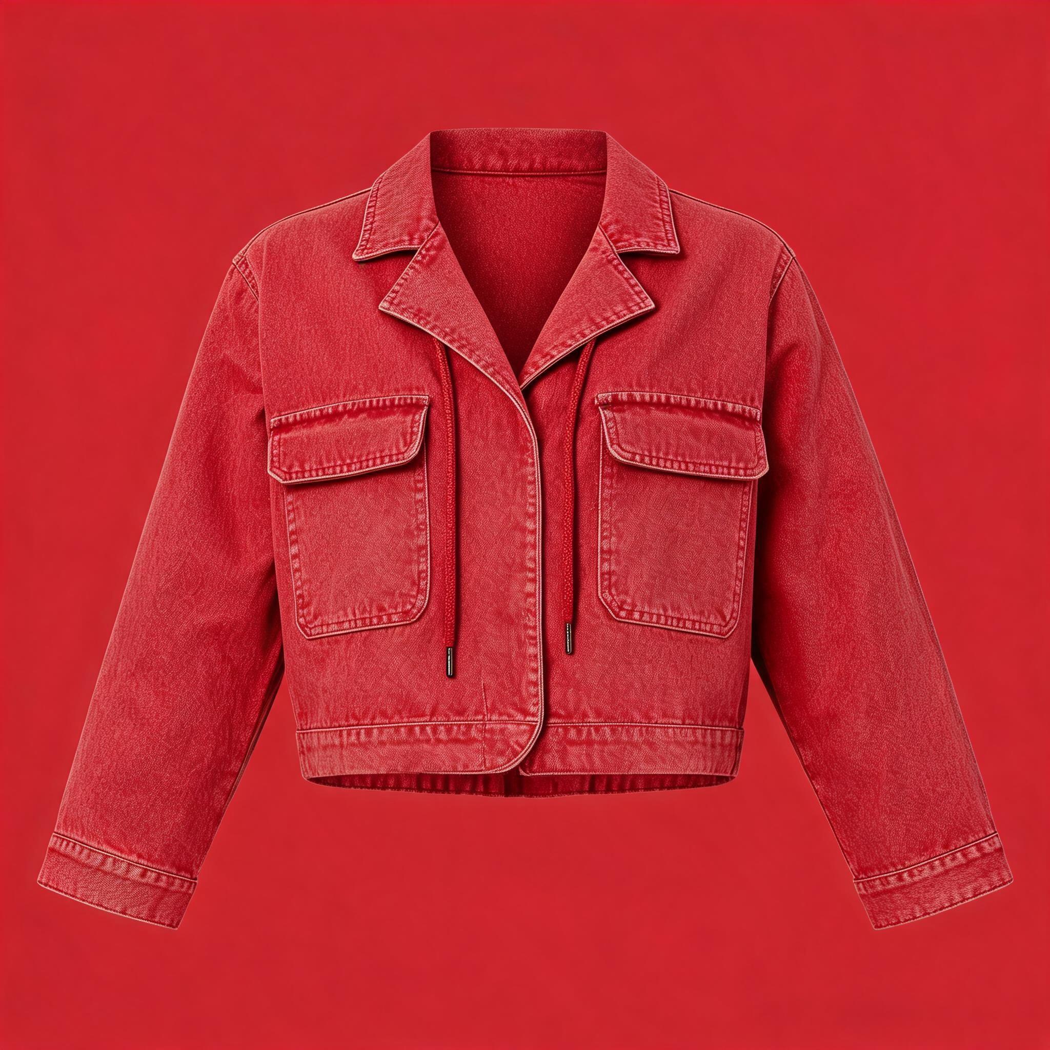Hemp Blend Denim Jackets & Shorts