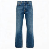 Heavyweight Slub Washed Straight Jeans