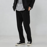 Drapey Straight Split Lounge Pants