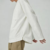 Ribbon Pocket Long Sleeve Tee