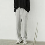 Stripe Plush Drawstring Track Pants