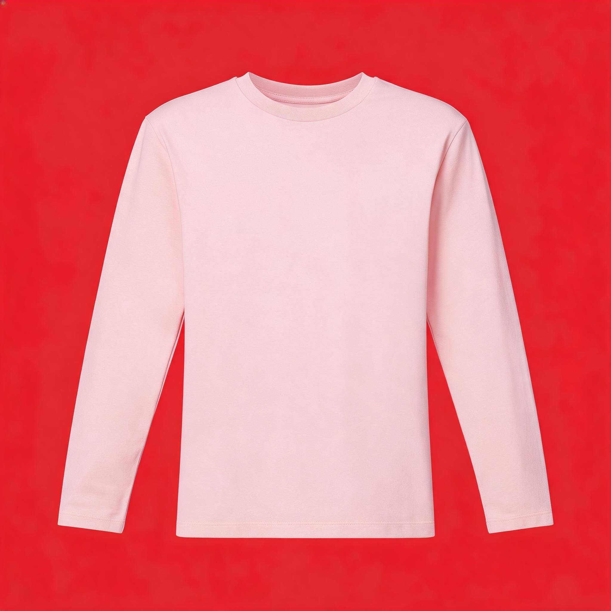 Long Sleeve Linen Tencel Blend Tees