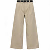 Natural Wash Double Pleated Loose Pants