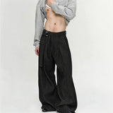 Loose Raw Hemp Denim Jeans