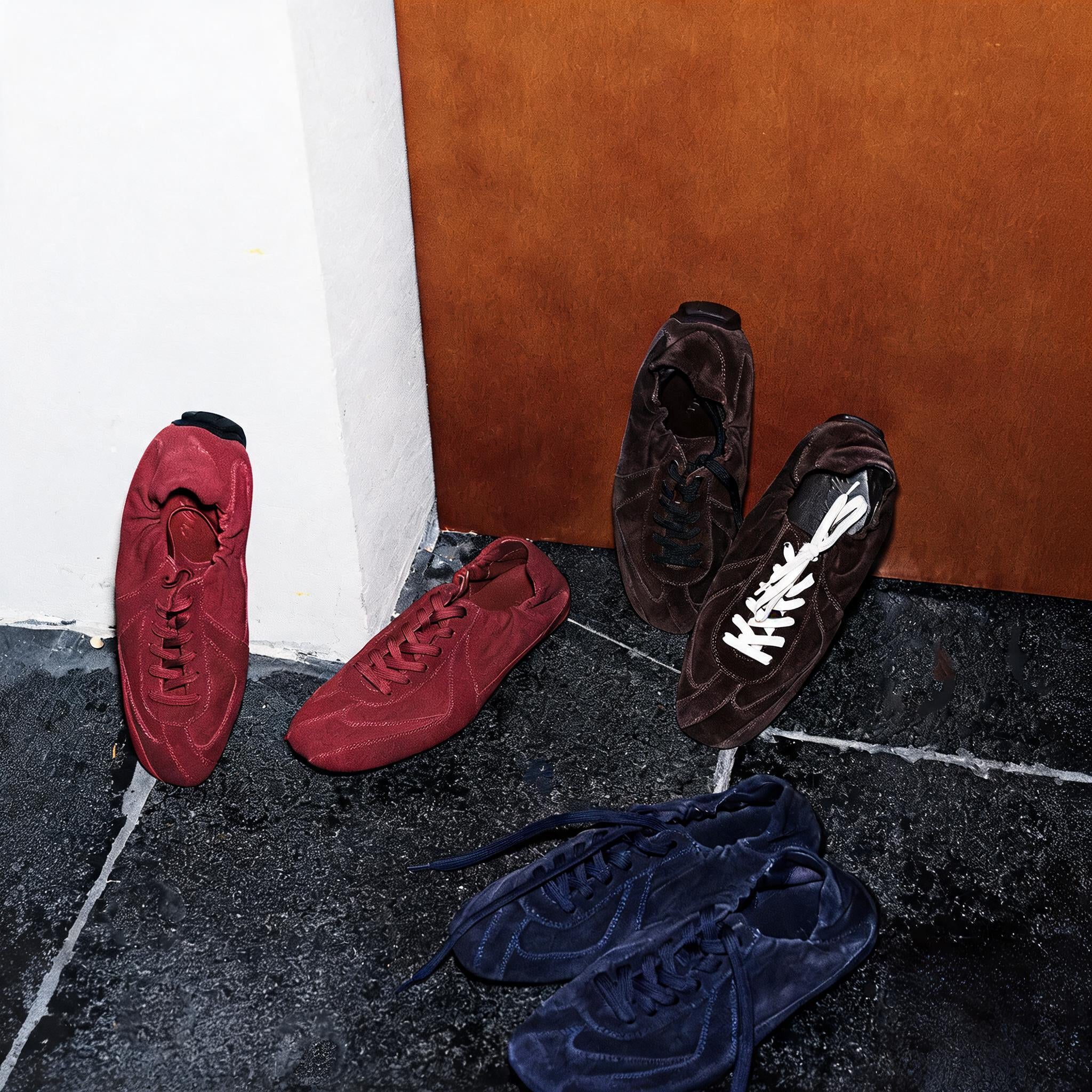 Assorted Suede De Trainer Casual Shoes