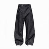 Slant Fly Flared Raw Denim Pants