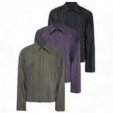 Striped Drop Shoulder Shirts