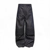 Washed Wide Leg Straight Denim Jeans