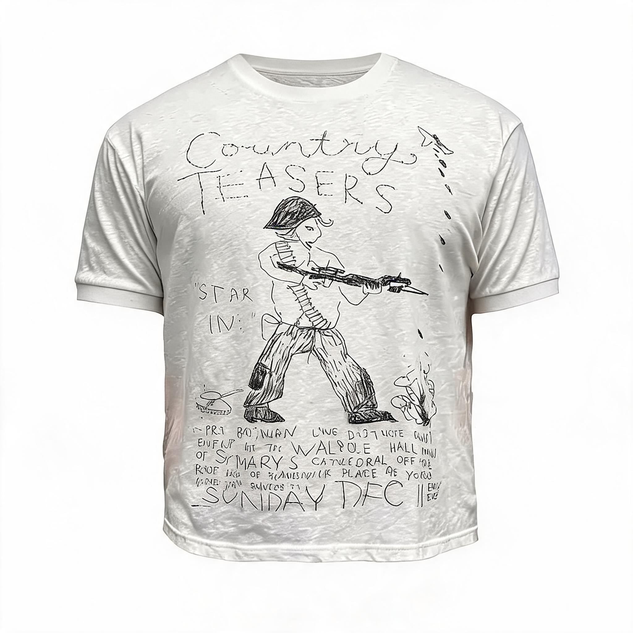 War Print Tee