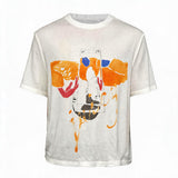 Juicy Digital Print Wool Tencel Tee