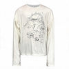 Piano Print Long Sleeve Top