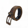 Vintage Cracked Full Grain Leather Belt