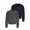 100% Cotton Crew Neck Cable Cardigan