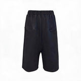 Pocketed Low-Rise Tencel Shorts